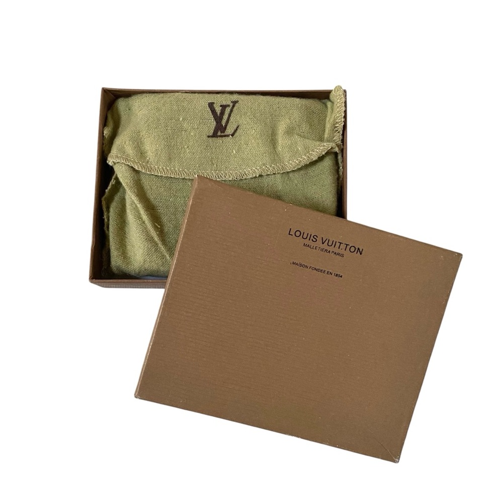 LOUIS VUITTON MEN’S RARE VINTAGE MONOGRAM WALLET NWOT - Picture 4 of 16